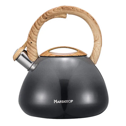 Stainless Steel Whistling Kettle Household Large Capacity Water Boiler Suitable for Gas and Induction Cooker