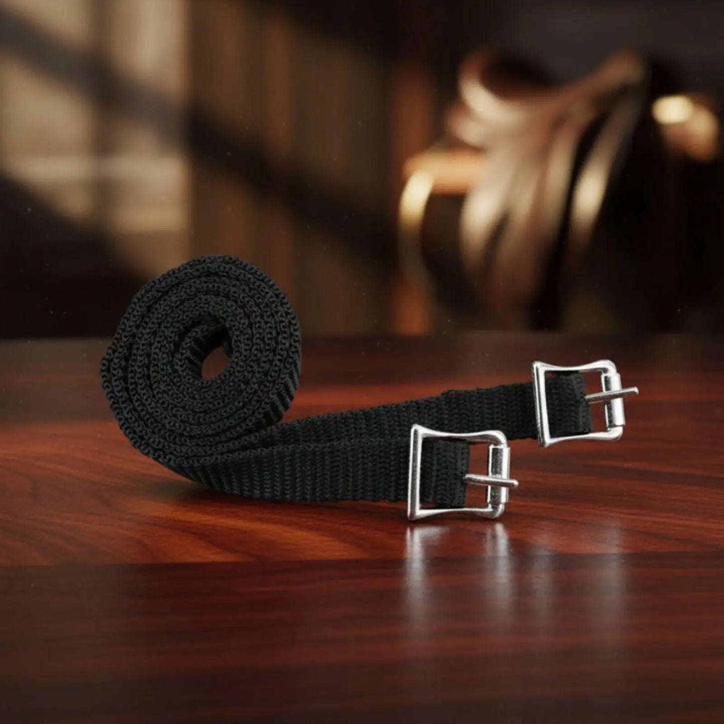Secure Equestrian Spur Strap Alloy Buckle Polypropylene Material Accessories for Horse Riding Everyday Use