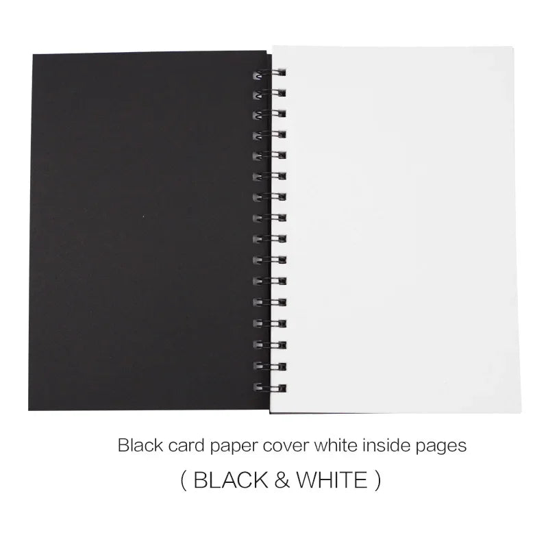 STONEGO 100-Page Kraft Paper Sketchbook - Soft Cover, Wire Bound, Unlined, Perfect for Sketching, Writing & Note