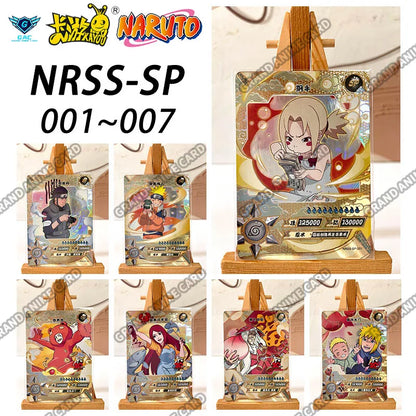 Kayou Genuin Anime Naruto Card NRSS SP Full Series No.001-007 Single Card Rare Card Tsunade Collection Game Children's Toy Gift