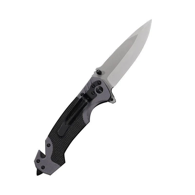 Folding Pocket Knife | Stainless Steel Blade, Plastic Handle | Camping & Outdoor Carry