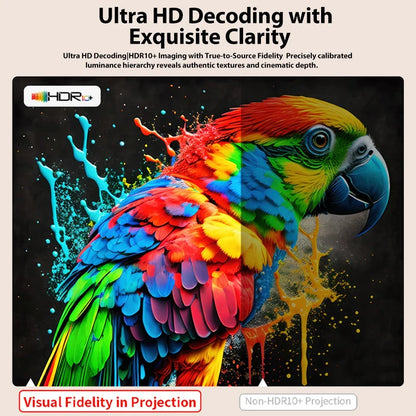 New X3 Ultra HD 4k Mini Projector With Native 1080P Home Theater Smart Android TV Daylight Beam Projectors 5G WIFI New Projecto