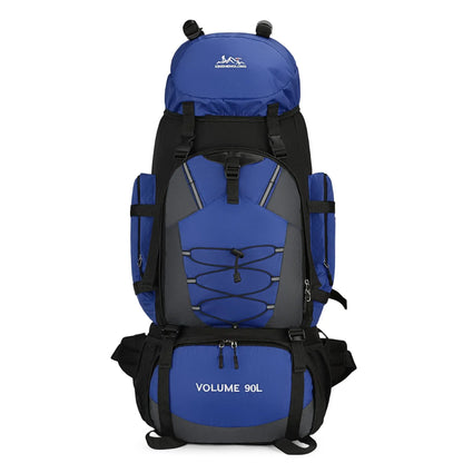 90L Hiking Backpack Men Women Large Capacity Outdoor Camping Rucksack Waterproof Travel Bag Mountaineering Trekking Bag