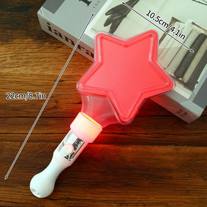 Kpop Lightsticks Glowing Penlight Concert Props Glow in The Dark Light Rods Light Sticks Party Supplies Concert Accessories