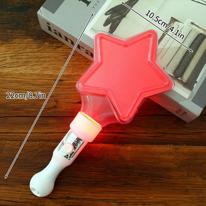 Kpop Lightsticks Glowing Penlight Concert Props Glow in The Dark Light Rods Light Sticks Party Supplies Concert Accessories