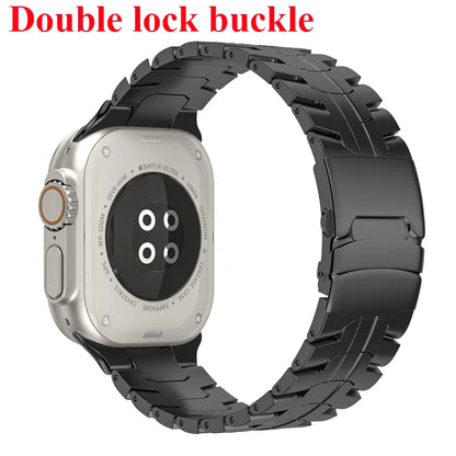 Stainless Steel Strap For Apple Watch Series 12 11 10 9 8 SE 3 46mm 45mm 42mm 44mm Metal Bracelet Band iWatch Ultra 4/3/2/1 49mm