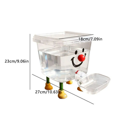 3L Dog Automatic Water Dispenser Leakproof Fountain Dispenser Large Capacity Water Feeder for Dog Cat Rabbit Home Indoor Use