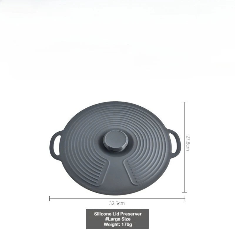 Silicone Bowl LIDS, Microwave Splash LIDS, reusable heat-resistant LIDS, suitable for POTS, frying pans, safe for refrigerators