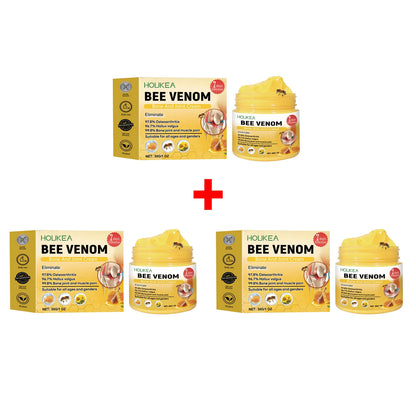 Houkea Bee Venom Joint Bone Care Cream Repair Muscle Hurt Relief Rheumatoid Pain Arthritis Treatment Body Knee Soothing Creams