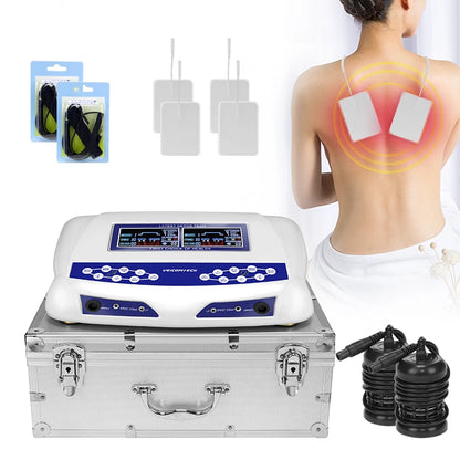 Latest Dual Detoxify Ionic Foot Bath Detox Machine Naturally Life Detoxify Health Foot Spa Machine With Pads Massage And Far Infrared Waist Belts