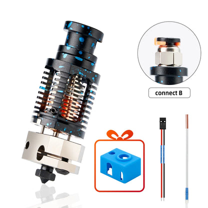 3D Printer Drago Hotend，E3D V6 Hotend High Flow Bimetal Heatbreak Compatible with VoronV0.1 V2.4, Pursa i3 mk3s ,Cr-10 V2 3d Pri