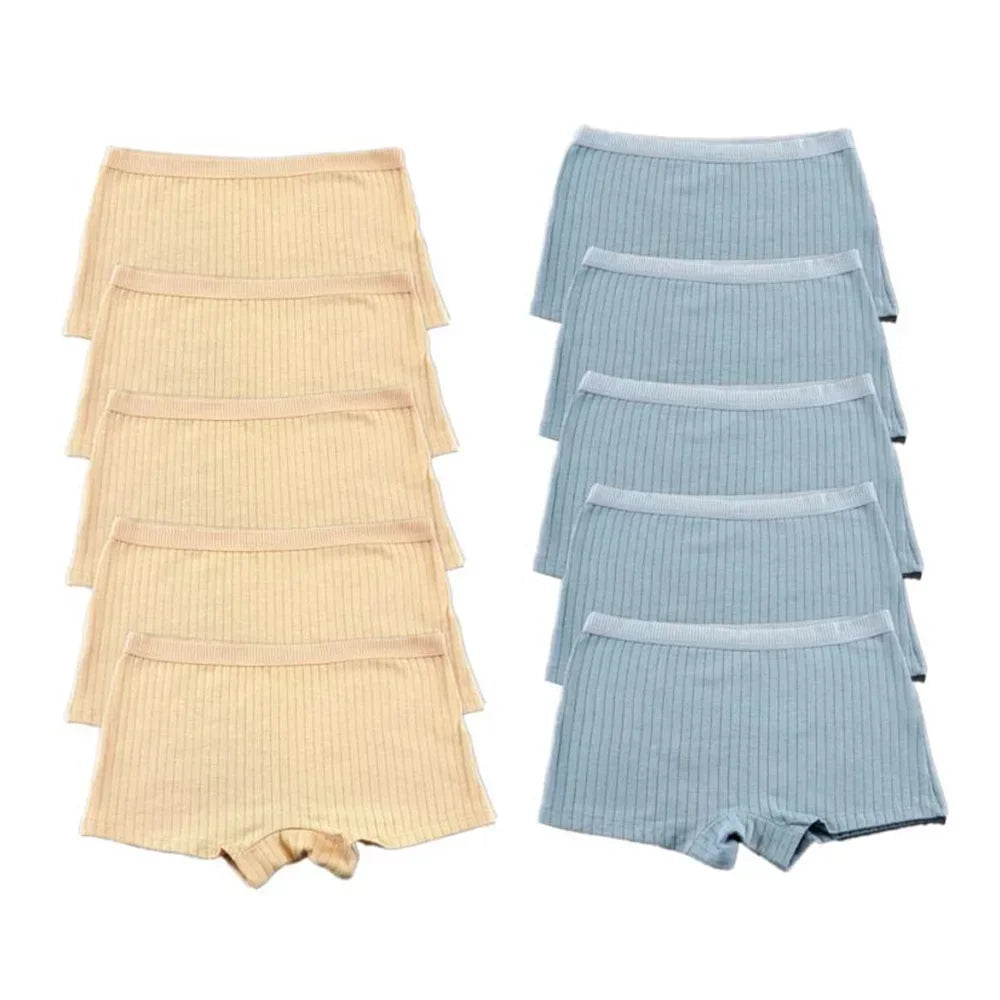 10PCS Fast Shipping M-XL 95% Cotton Boxer Shorts Women Sports Panties Yoga Panty for Female Underpants