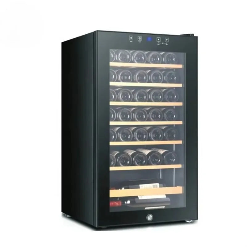 Airo Freestanding 48-Bottle Wine Cooler Electric Compressor Refrigerated Cabinet 130L Capacity Constant Temperature Hotel