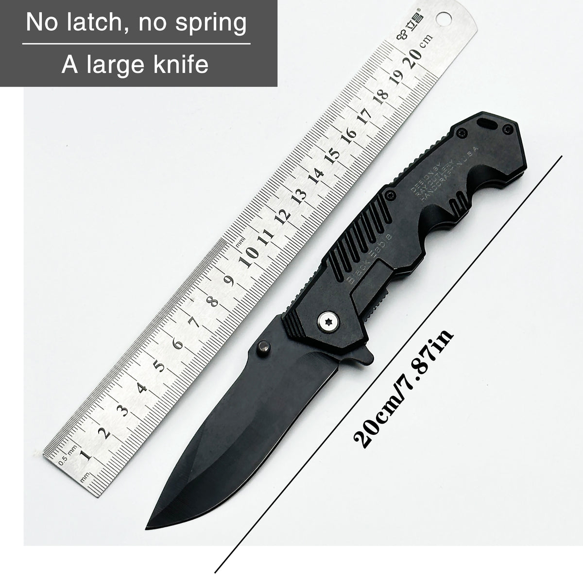 This multi-functional all-in-one folding knife is a portable tool for outdoor camping, hiking, survival, and household peeling