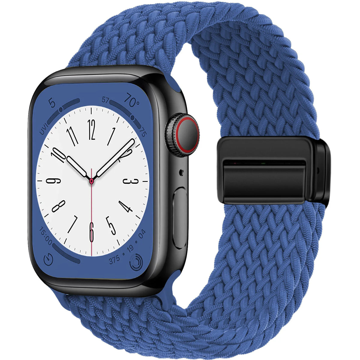 Braided Strap For Apple Watch Bands 40mm 45mm 41mm 44mm 42/46mm 49mm magnetic Bracelet iWatch series se 7 5 6 8 9 10 11 Ultra3 2