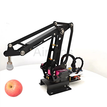 Arduino 4 DOF Robot Arm Manipulator Mechanical Arm with 25KG Digital Servo Motors Air Suction Pump DIY Robotics Toy