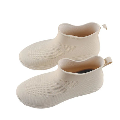 2026 Men's /women's Fashionable College Rain Boots and Rubber Shoes, Outdoor Travel Rainy Day Unisex Overshoes Foot Protectors