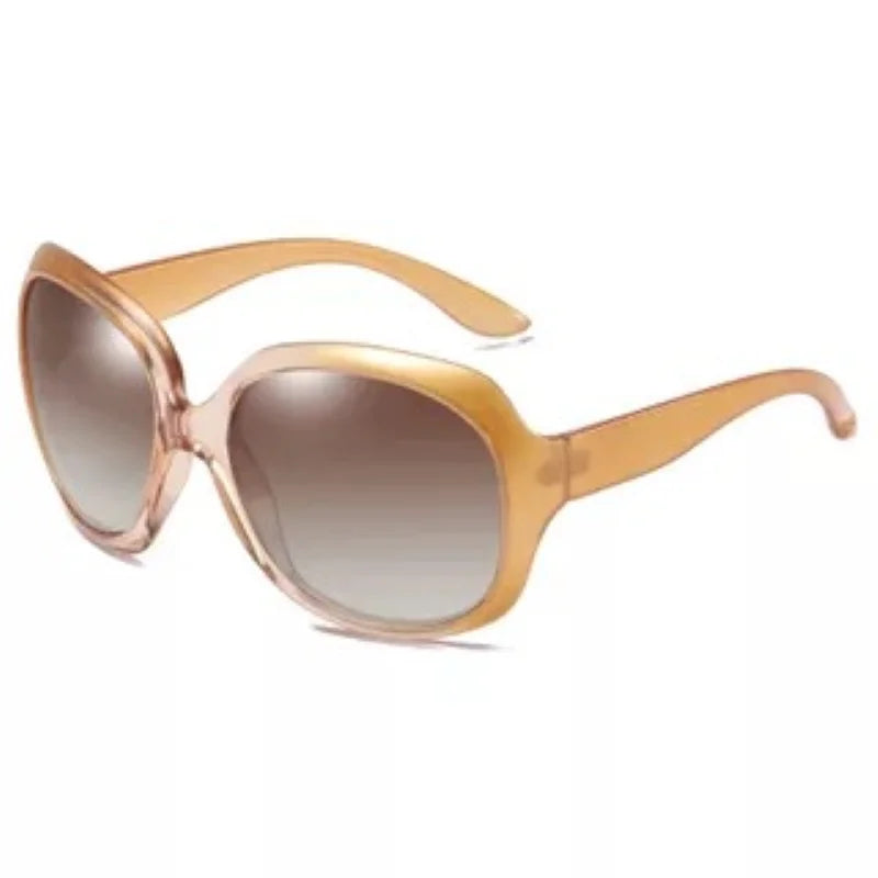 Polarized Women Sunglasses Oversized Anti Reflective UV400 Fashionable Simple Sports Style Drive