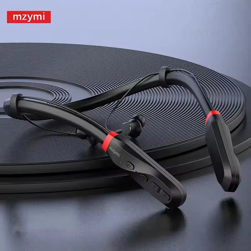 mzymi i35 Neckband Earbuds Bluetooth In Ear Wireless Earphones 9D Sound Sport Headset Waterproof Headphones for XIAOMI With Mic
