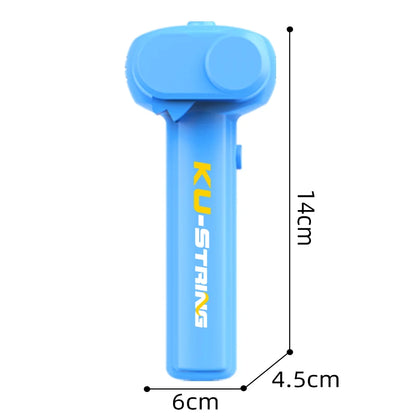 String Rope Glow in The Dark String Rope Launcher Luminous Portable Handheld String Stress Relief Toy For Kids Party Gift