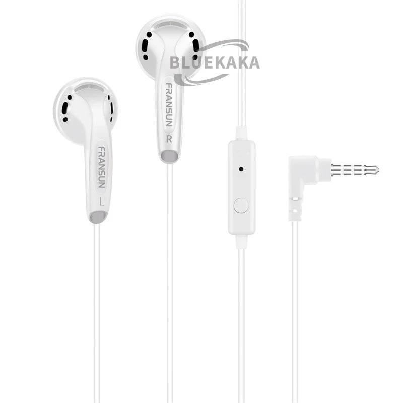 9D Heavy Bass Gaming Headphones 3.5mm HIFI Music Wired Earbud 15.4mm Dynamic HD Microphone Earphone For Gaming Meeting Vido EB2S