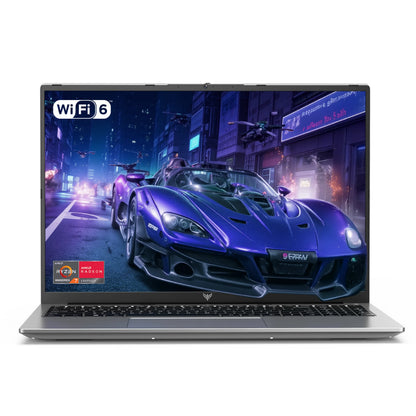 NIPOGI 16" FHD Laptop AMD Ryzen 9 6900HX Laptop 16GB LPDDR5 RAM 512GB SSD Backlit Keyboard Full-Featured Office Gamin Notebook