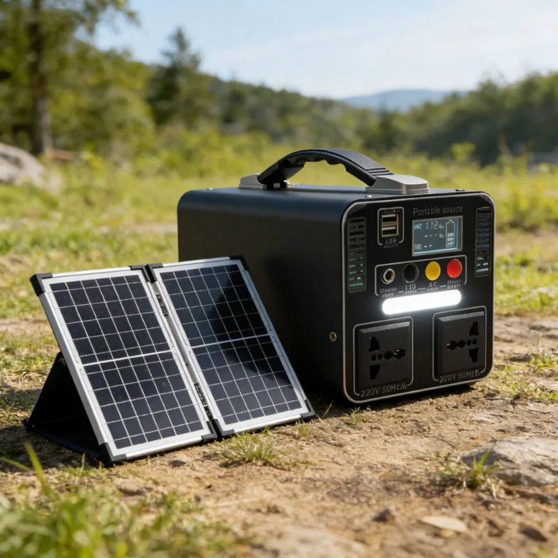 166.5wh/333wh Portable 220v Outdoor Power Bank with Large Capacity for Self-Driving, Camping, and Emergency Backup Power Storage