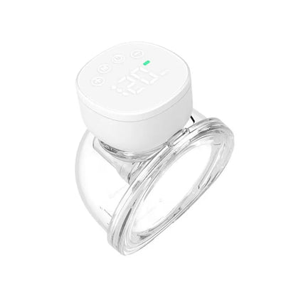 Wearable Hands Free Electric Breast Pump LED Display Anti‑Backflow Rechargeable Portable Milk Extractor Breastfeeding Tool