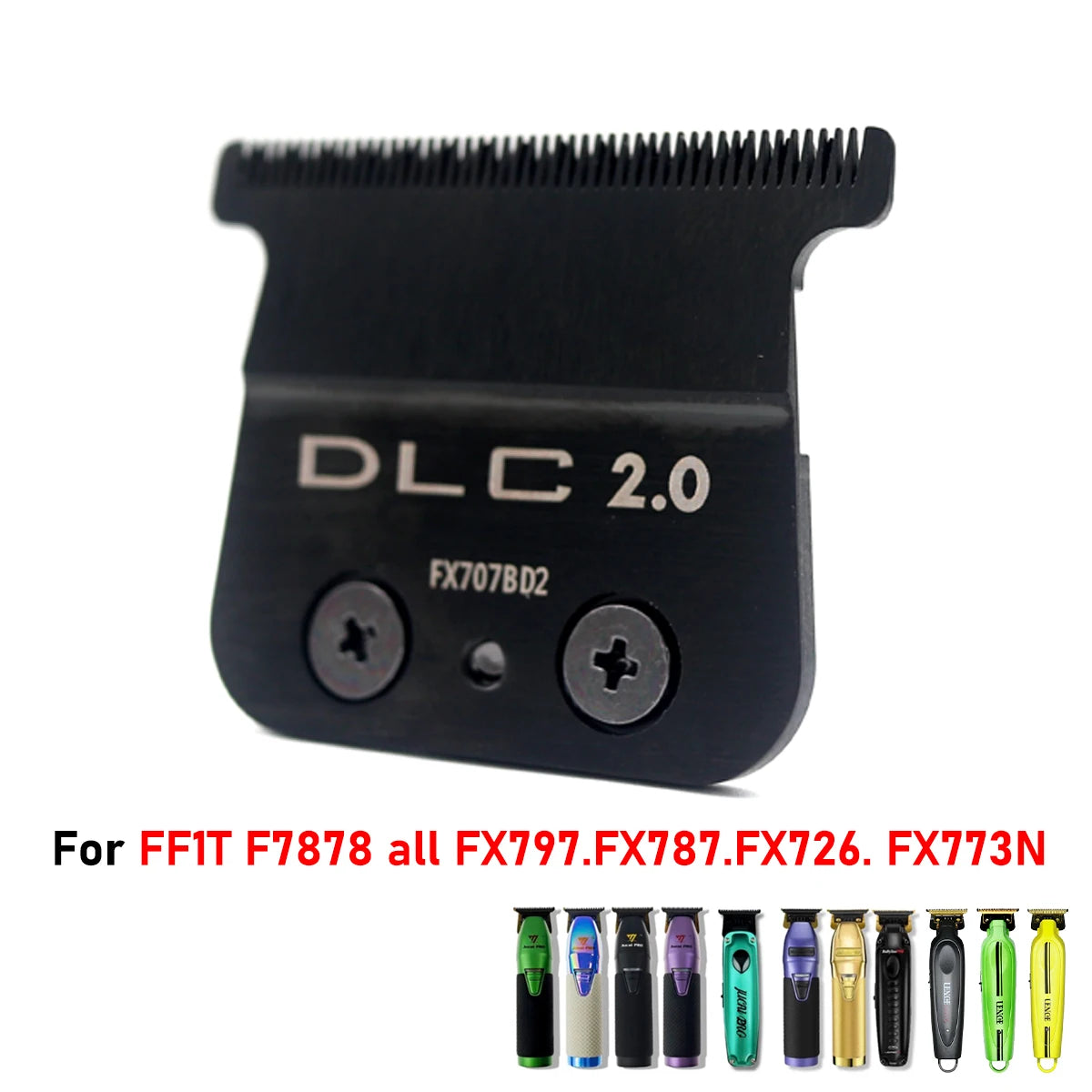 Professional Replacement Trimmer Blade DLC Blade Carving Blade for Baby Trimmer FF1T FX799 FX797 FX787 FX773 FX729 FX726 FXT45T