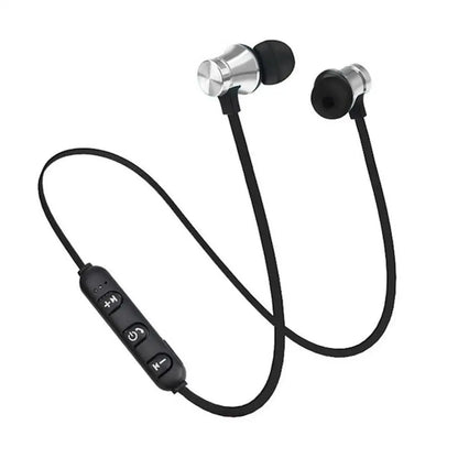 Magnetic Neckband Wireless Earphones Lightweight Neckband Earbuds Sweatproof Outdoor Exercise For Gym Workout Travel Accessories