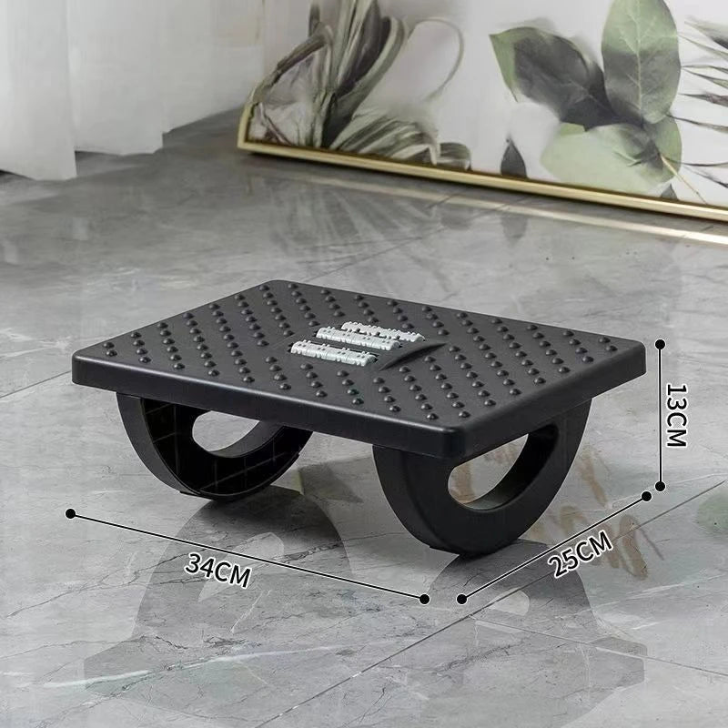 1PC Portability Foot Rest Under Desk Footrest Ergonomic Foot Stool Rocker Balance Board Comfortable Foot Stool for Home Office