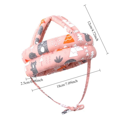 Baby Head Protection Hat for Learning To Walk Breathable Washable Toddler Safety Helmet Anti Fall Impact Soft Cap Baby Pillow