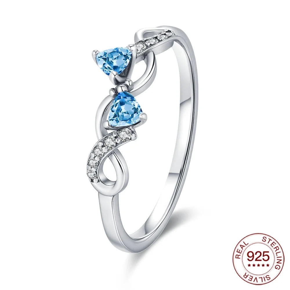 925 Sterling Silver Ring Ladybug Fashion Ring MOM Butterfly Ring