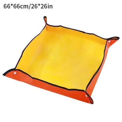 Thickened Waterproof Mats Garden Soil Change Mats Gardening Tools Plant Flower Pot Reusable Transplanting Change Pot Plant Mats