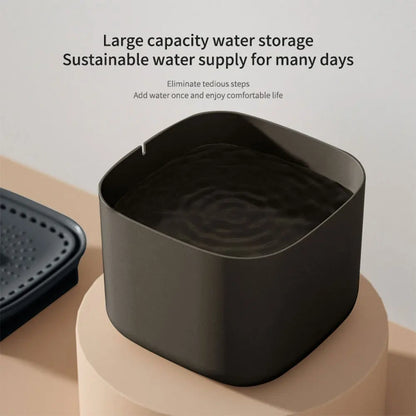 New Cat Water Fountain Ultra Quiet 3L Large Capacity Pet Auto Drinking Dispenser for Cats Dogs Inside Detachable Easy to Clean