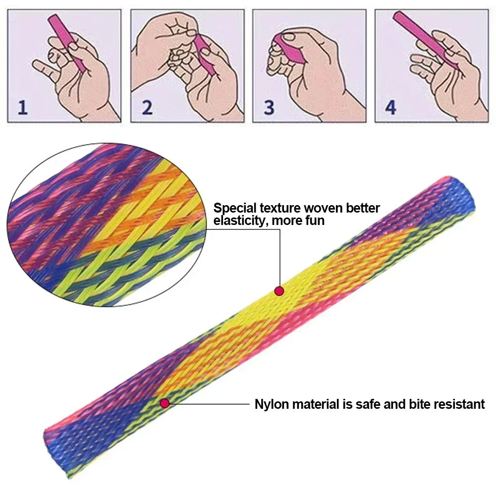 5/10pcs Cat Springs Toys Kitten Coil Spiral Pet Interactive Gauge Plastic Spring Toy Colorful Springs Cat Pet Tower Toy