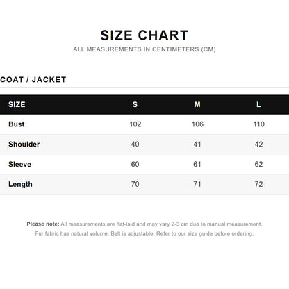 IG 2026 Women Stand Collar Belted Waist Faux Mink Fur Jacket Loose Long Sleeve Luxury Elegant Winter Party Daily Outer Coat