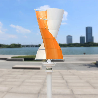 2000W vertical axis wind turbine 12V/24V automatic recognition household balcony courtyard wind solar complementary power