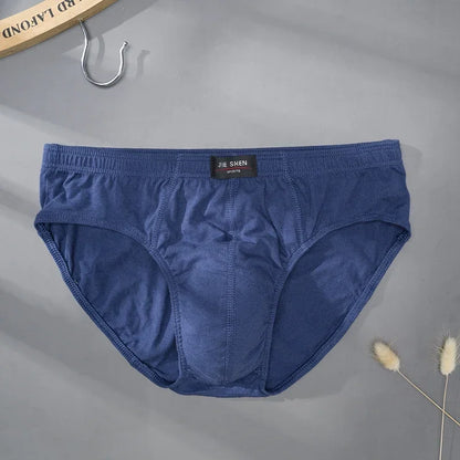 1PC Cotton Briefs Men's Comfortable Underpants Male Breathable Underwear Lingerie Panties Plue Size Xl -5XL