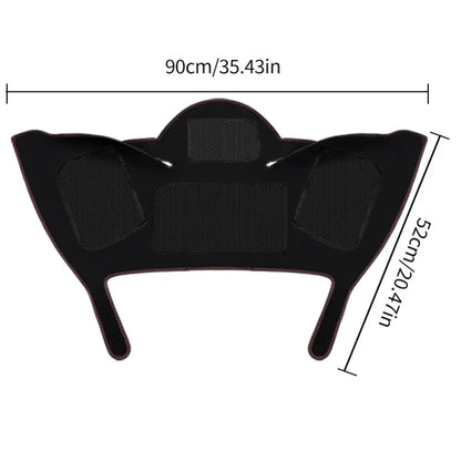 Electric Heating Massager Pads for Shoulder Neck Back - Winter Body Warmer Soft Vest Hot Compress Relieves Fatigue