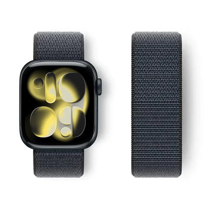 Nylon Loop for Apple Watch Band S11 46mm 40mm 44mm 45mm 42mm 41mm 49mm Smart Belt Bracelet for IWatch 11/10/9/8/7/6/SE/5/4 Strap