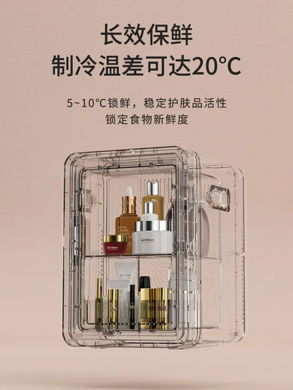 Car Mini Refrigerator Portable Small Fridge for Dorm Room Car Home Dual Use Breast Milk Storage  kühlschrank auto
