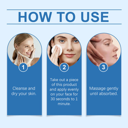 Exfoliating Cleansing Pads Remove Dirt Oil Nourishe Brighten Smooth Face Reduce Skin Irritation Redness Facial Glycolic Acid Pad