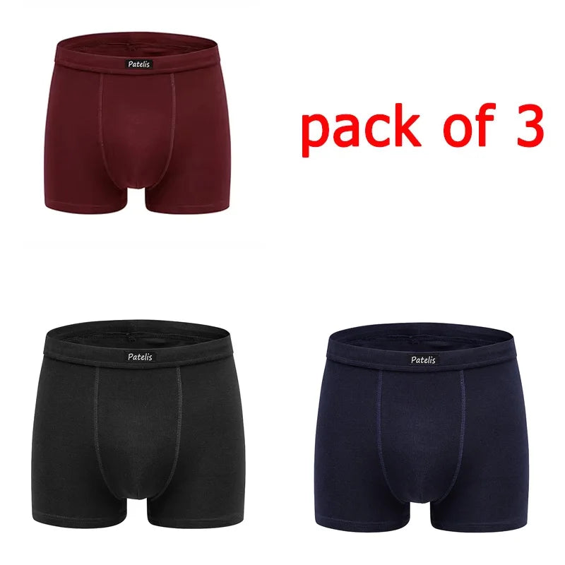 Men's Boxers Plus Size for 90-200kg Large Size Shorts Comfortable Underwear Full Cotton Fabric High Quality 3XL-10XL