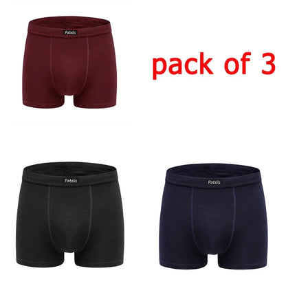 Men's Boxers Plus Size for 90-200kg Large Size Shorts Comfortable Underwear Full Cotton Fabric High Quality 3XL-10XL