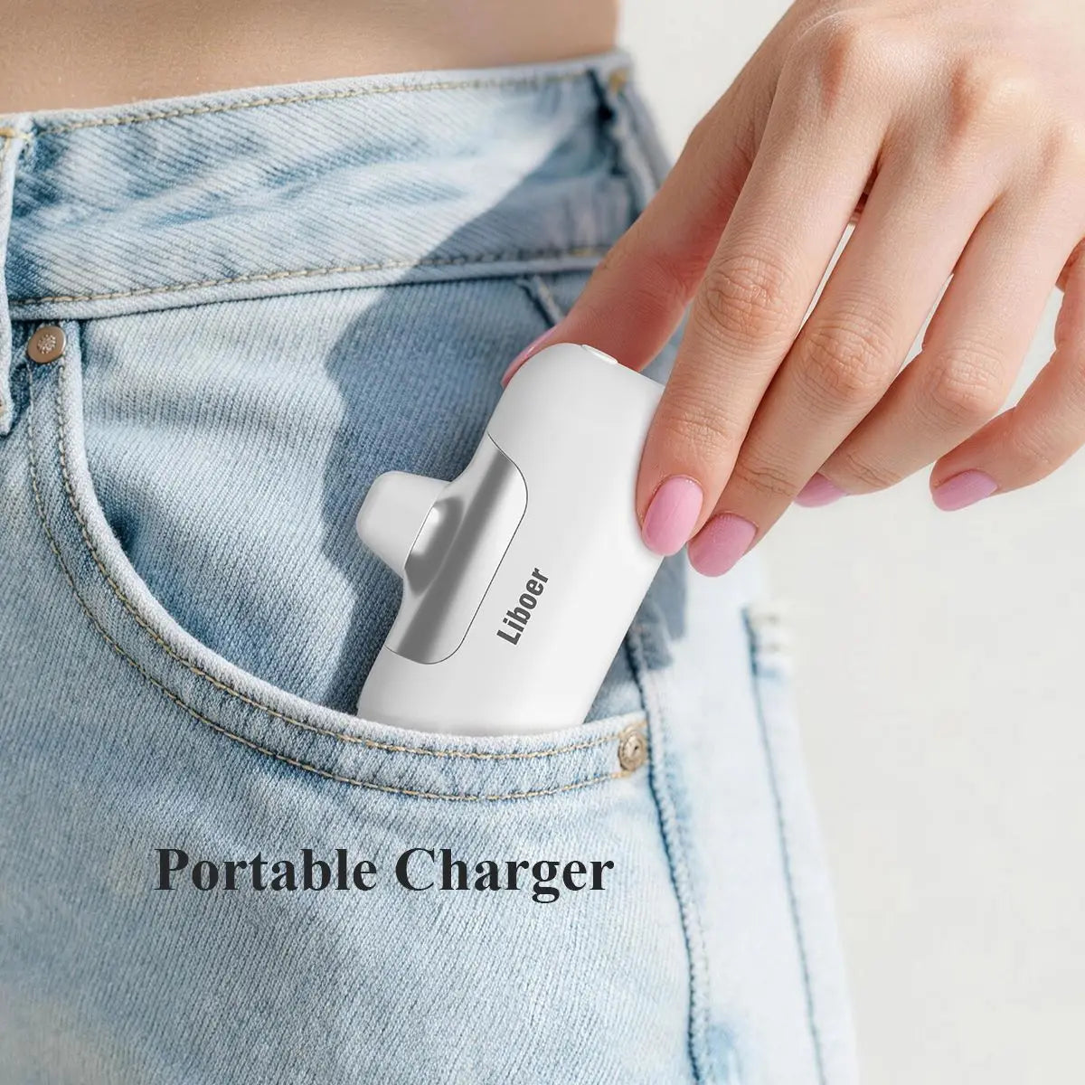Portable Charger 5000mAh Fast Charging Mini Power Bank Type C for HUAWEI iPhone Samsung Xiaomi Redmi External Battery Powerbank