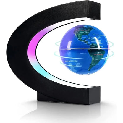 Magnetic Levitating Globe LED Night Light Floating Globe Lamp Cool Tech Gift for Kids Boys Girls Birthday Toy Home Office Decor