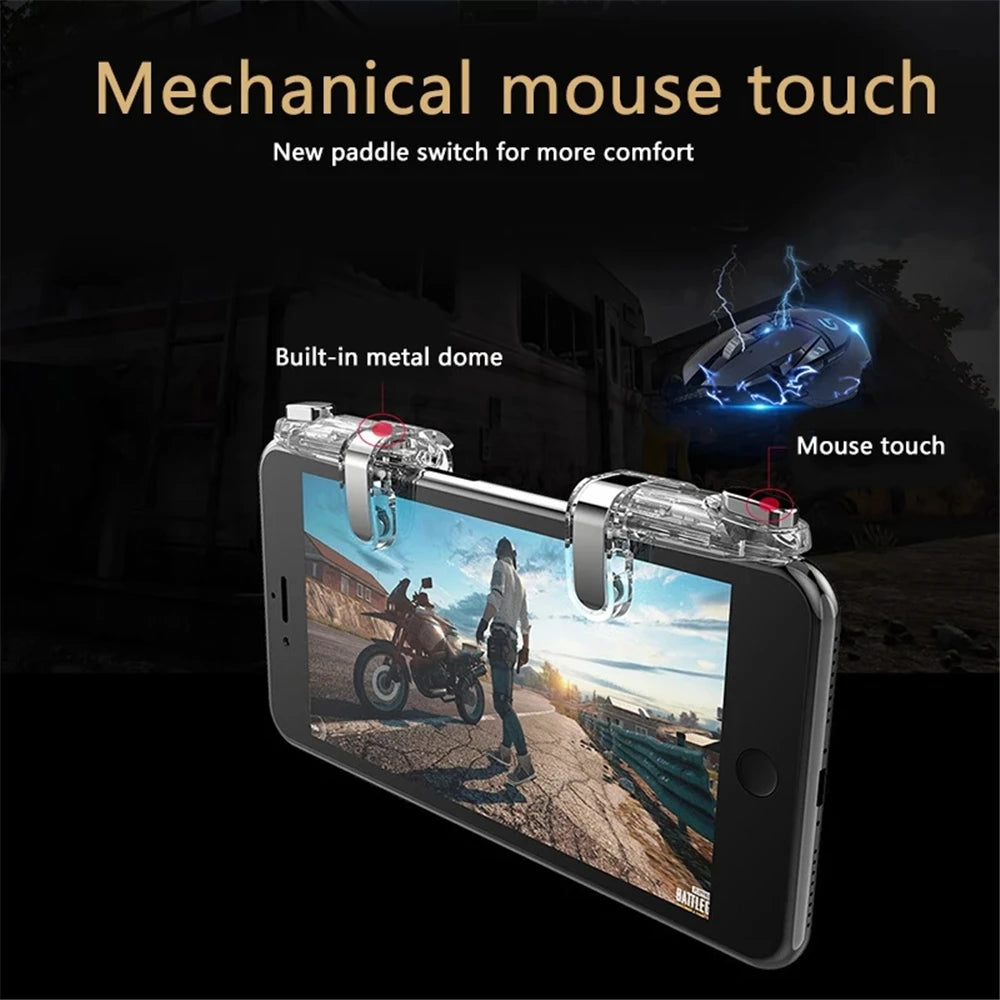for Mobile Phone for Android phone Joystick Phone Joystick Controller Fire Buttons Gaming Gamepads L1R1 Trigger Gaming Trigger