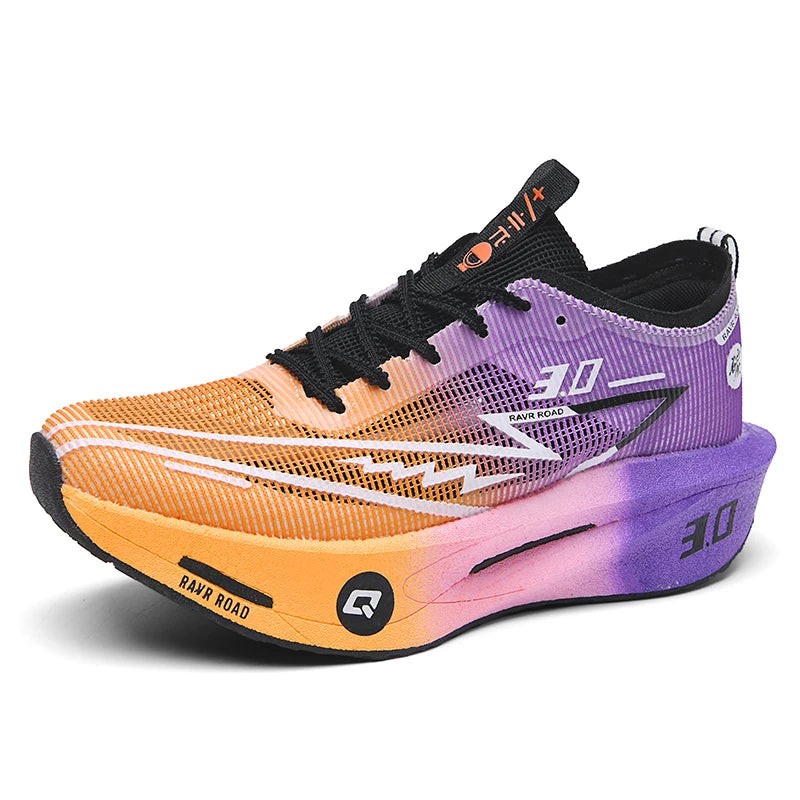 Running Shoes Men High Quality Full Palm Carbon Plate Cushion Professional Training Shoes Lightweight Wear-Resistant Sneakers