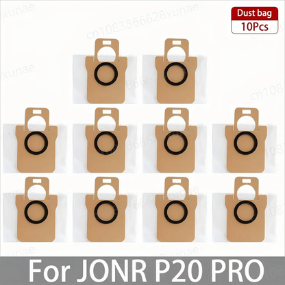 For JONR P20 PRO / T5 Pro Robot Vacuum Cleaner Accessories Main Side Brush Hepa Filter Mop Cloth Dust Bag Replacement